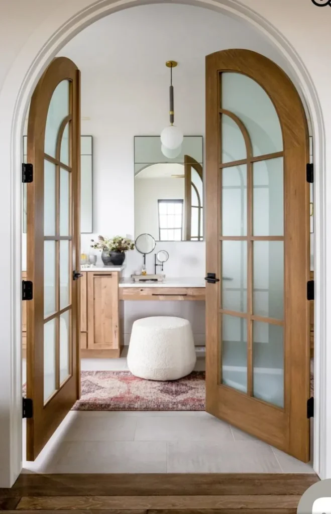 20 Trending Bathroom Ideas That Are Seriously Making Every Home Look Expensive in 2026 15 Arched Mirrors and Doorways