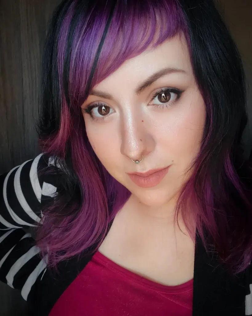 18 Bang Hairstyles That'll Make You Want to Grab Scissors ASAP 16 Asymmetrical Bangs