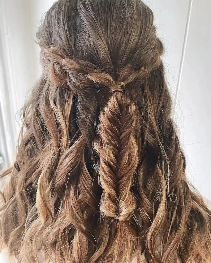 19 Formal Hairstyles for Long Hair That'll Have Everyone Asking "Who Does Your Hair?!" 13 Boho Chic Braided Updo