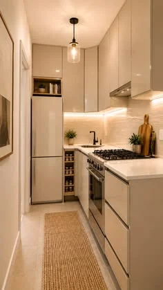 19 Small Kitchen Ideas That Make Tiny Spaces Look Straight Out of a Designer Pinterest Board 6 Choose Slim Appliances