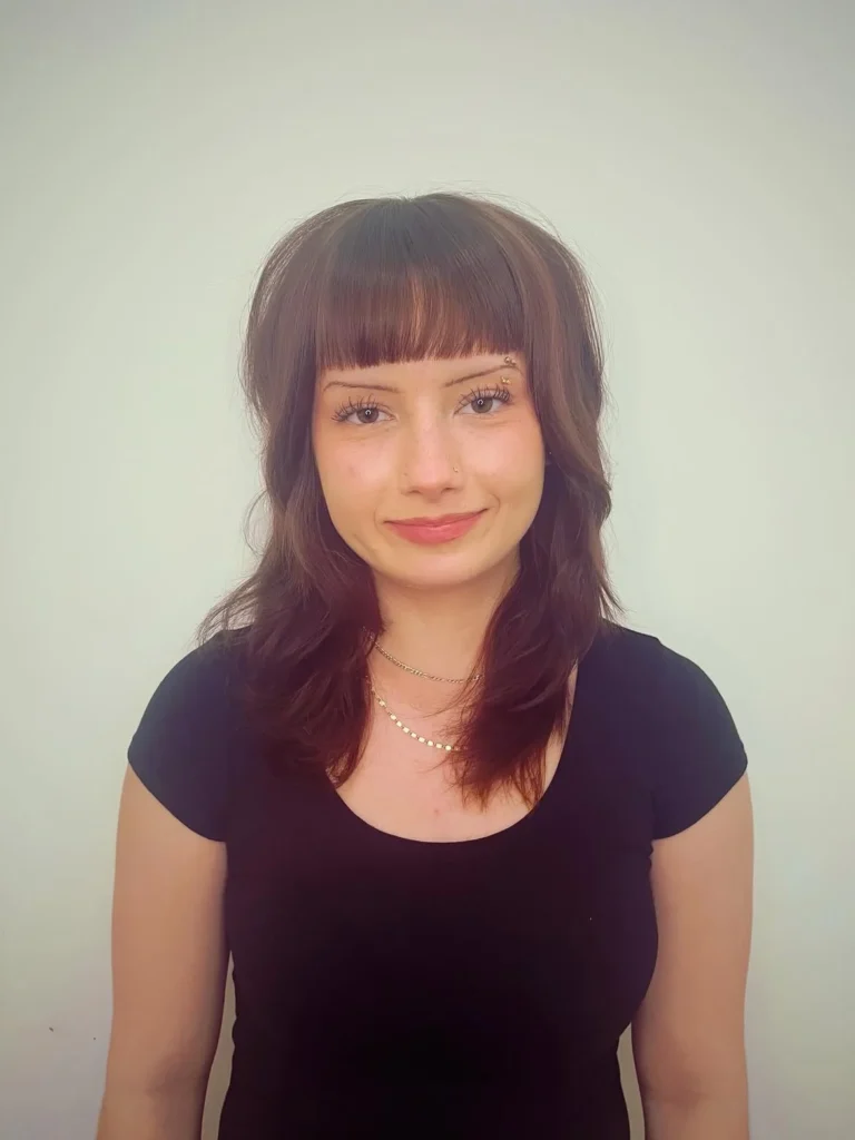 18 Bang Hairstyles That'll Make You Want to Grab Scissors ASAP 1 Classic Blunt Bangs