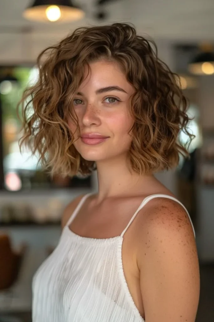 19 Cute Hairstyles for Curly Hair That'll Make You Fall in Love With Your Curls All Over Again 11 Curly Bob
