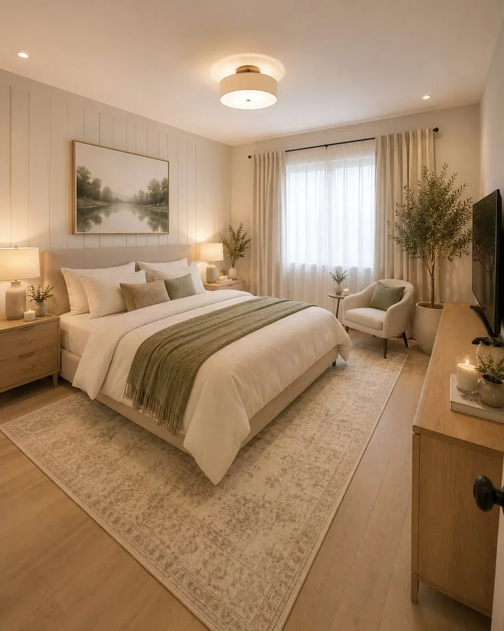 19 Guest Bedroom Ideas That Look Straight Out of a Luxury Hotel 11 Earthy Organic Guest Room