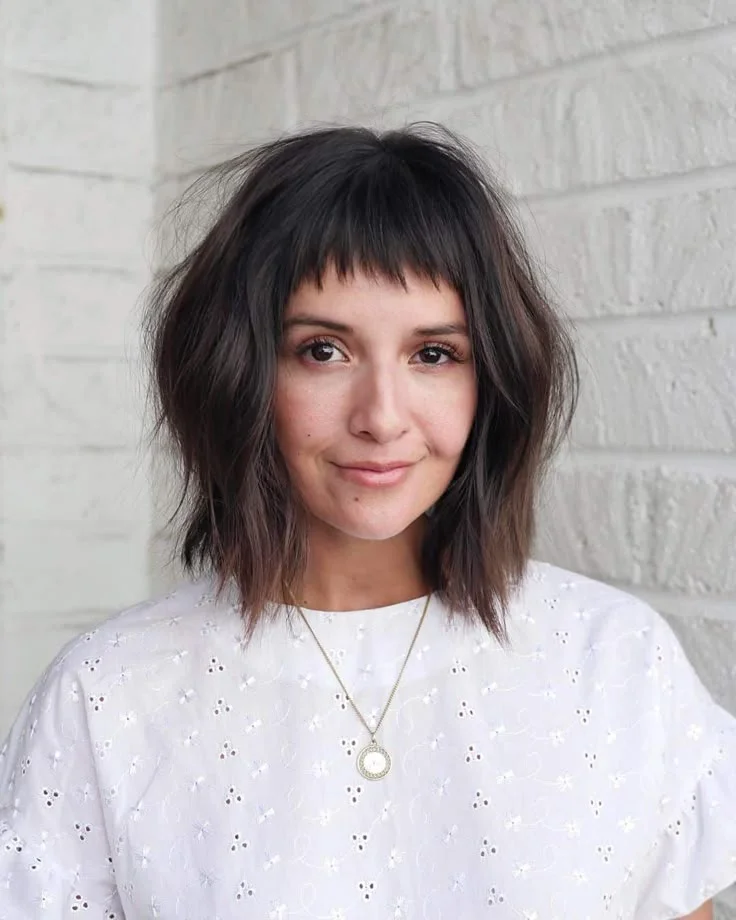 16 Short Grunge Hair Ideas That Are Giving Cool-Girl Energy in 2026 10 Micro Bangs With Short Layers