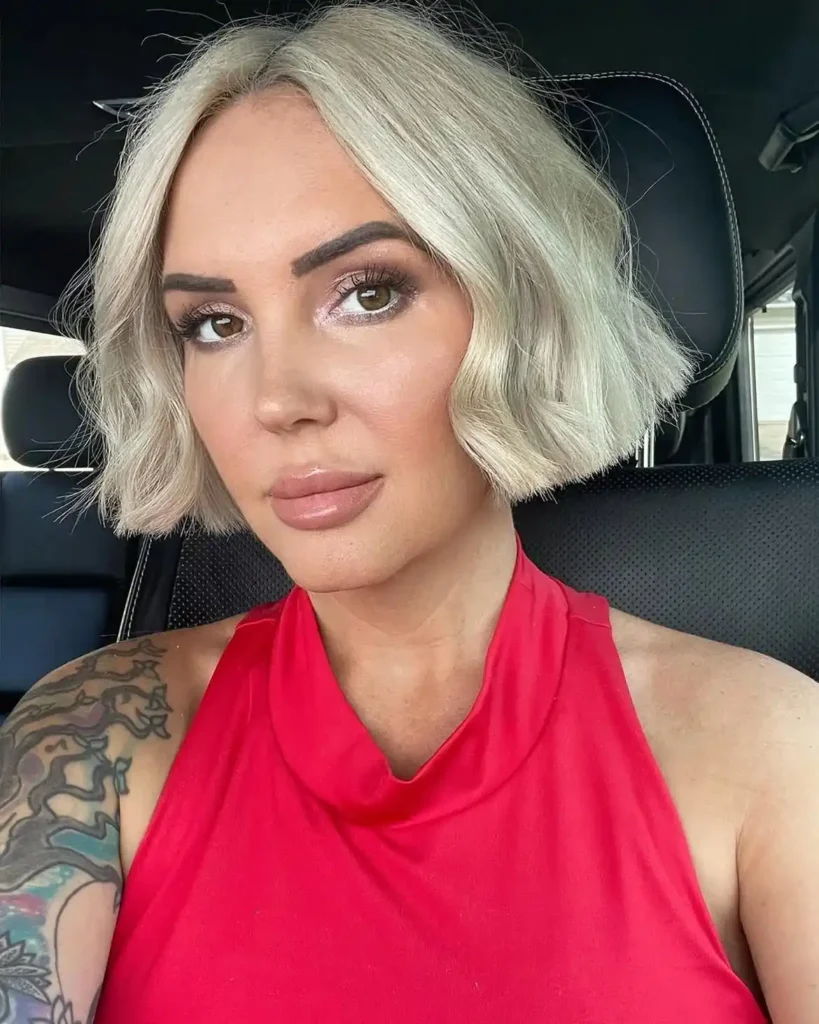 16 Short Grunge Hair Ideas That Are Giving Cool-Girl Energy in 2026 3 Platinum Messy Bob
