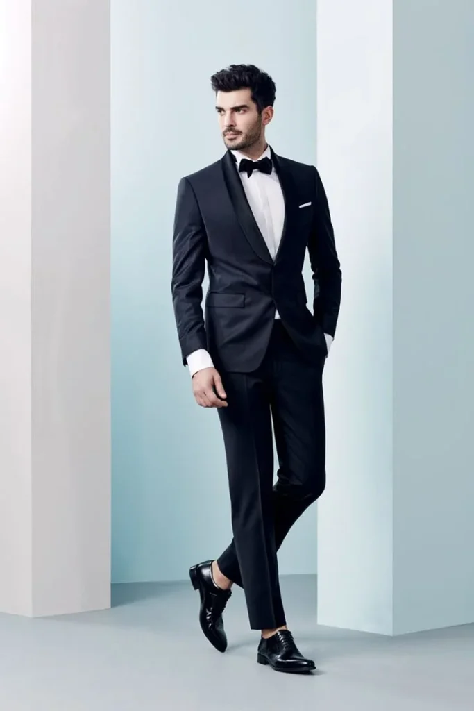 18 Engagement Outfit Ideas That’ll Have You Looking Like a Dream 11 Sharpshooter in a Tuxedo