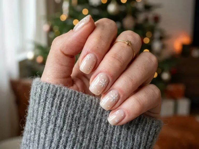 Simple Christmas Nails
