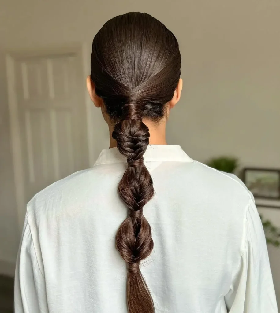16 Cute Hairstyles for School That Look Adorable Even at 7 A.M. 5 The Low Bubble Ponytail