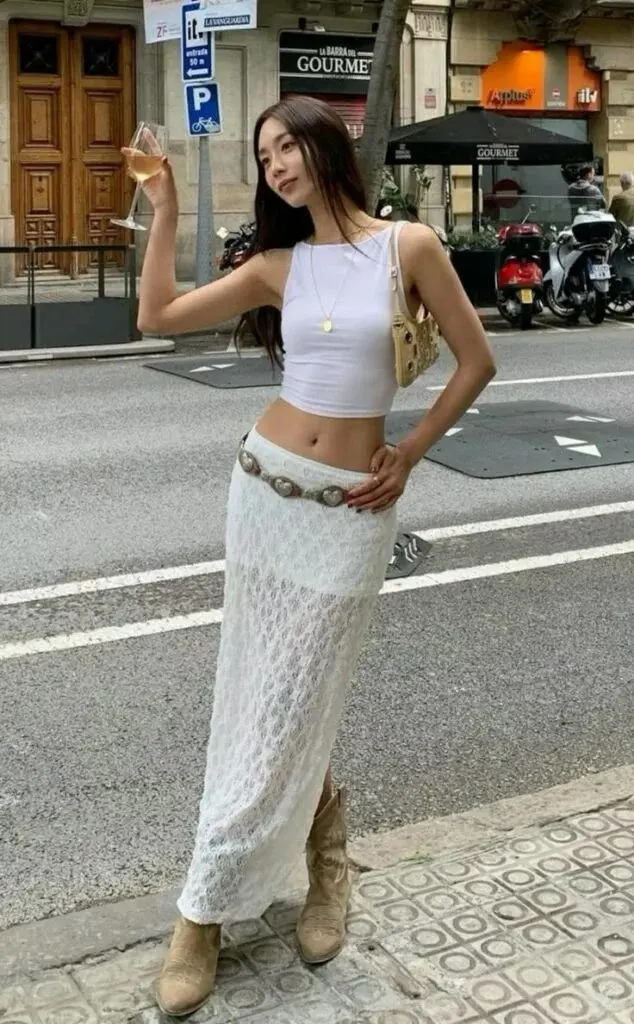 18 Engagement Outfit Ideas That’ll Have You Looking Like a Dream 16 The Sheer Trend