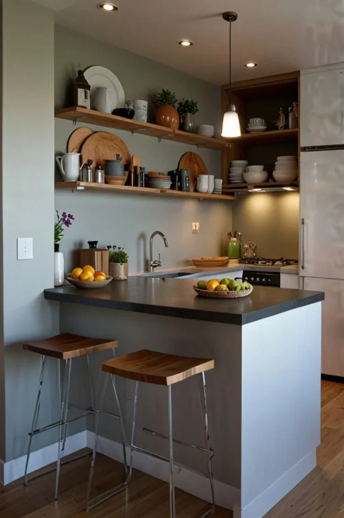 19 Small Kitchen Ideas That Make Tiny Spaces Look Straight Out of a Designer Pinterest Board 14 Use a Bold Backsplash