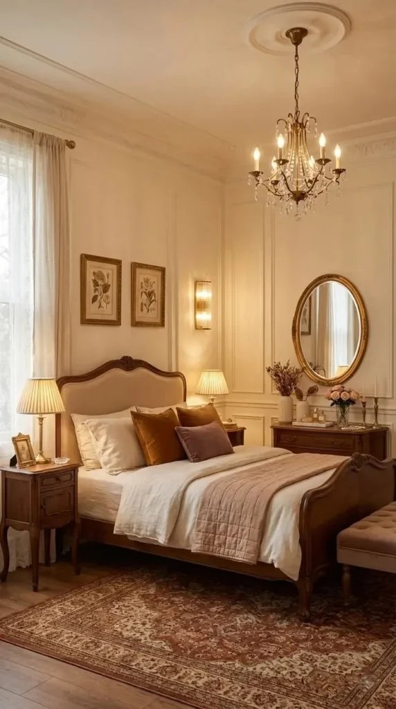 19 Guest Bedroom Ideas That Look Straight Out of a Luxury Hotel 5 Vintage Charm Bedroom