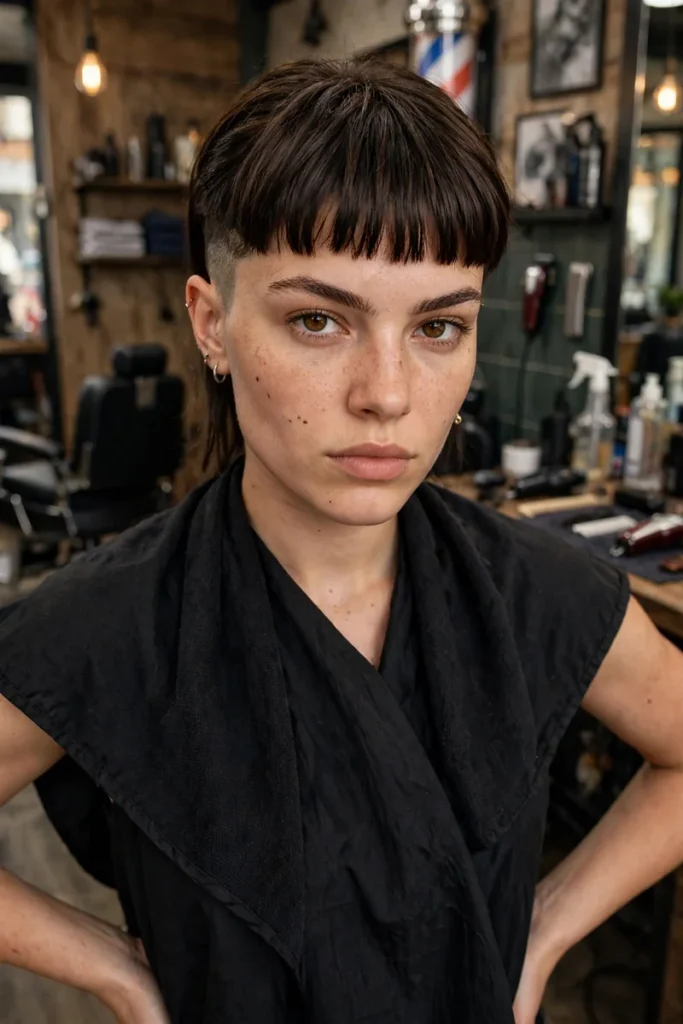 bangs 16 fringe undercut sides