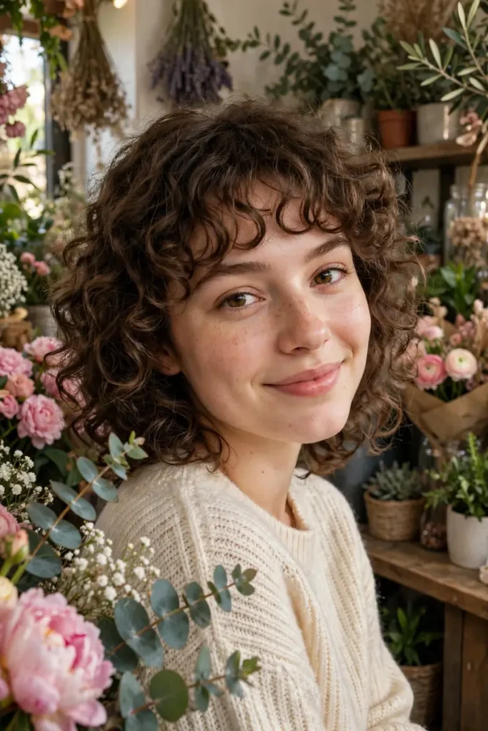 19 Cute Hairstyles for Curly Hair: Love Letters I Never Sent (Until Now) 7 curlyhair 06 curly bangs