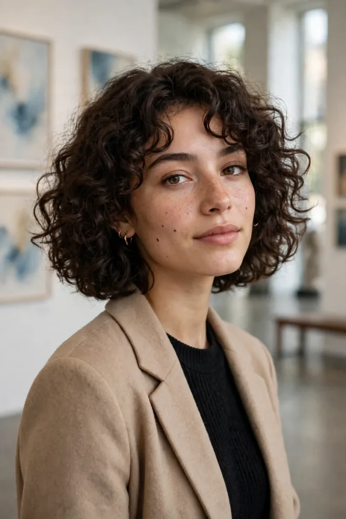 19 Cute Hairstyles for Curly Hair: Love Letters I Never Sent (Until Now) 9 curlyhair 08 curly bob