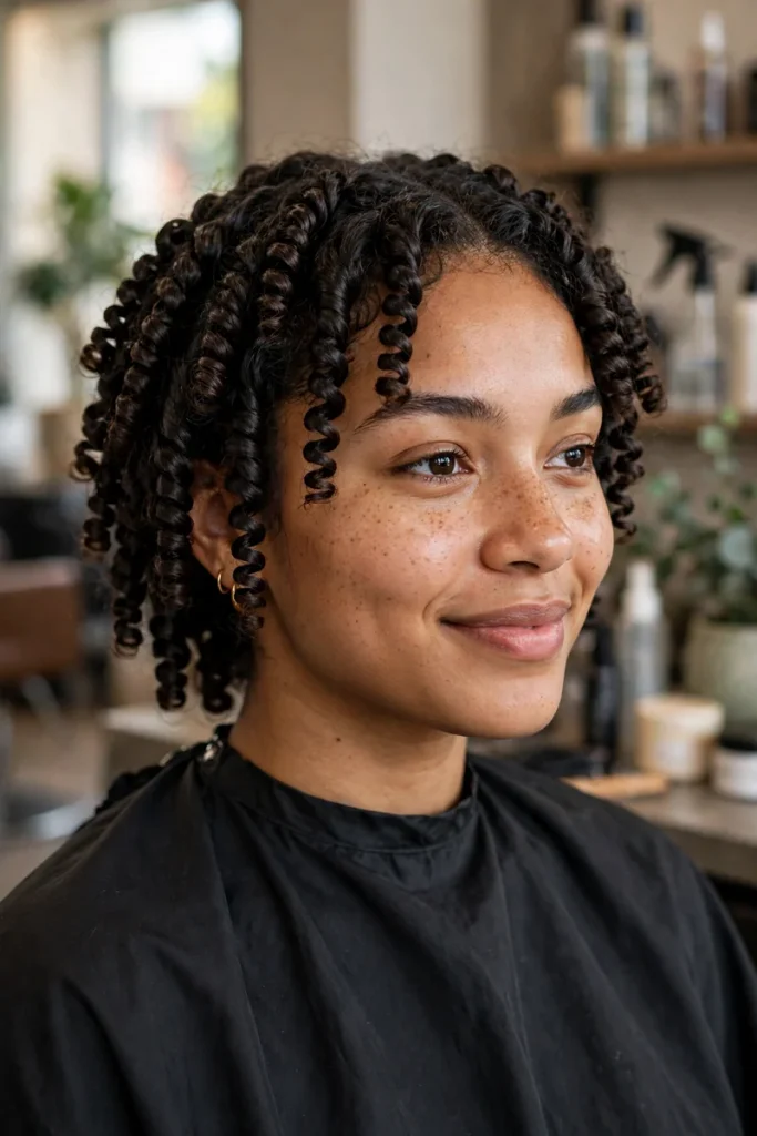 19 Cute Hairstyles for Curly Hair: Love Letters I Never Sent (Until Now) 16 curlyhair 15 finger coils