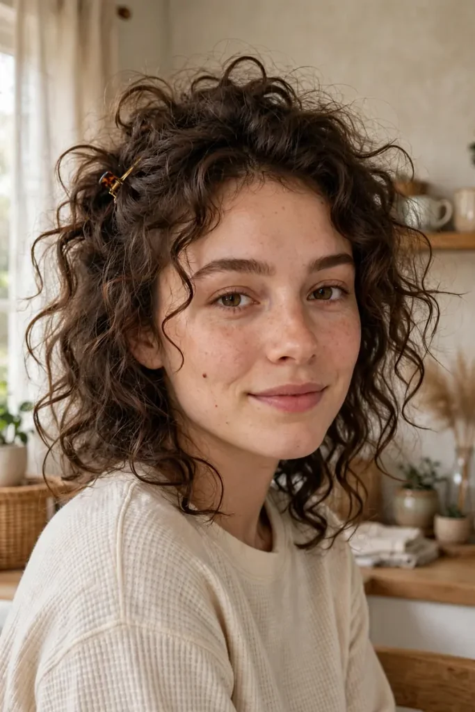 19 Cute Hairstyles for Curly Hair: Love Letters I Never Sent (Until Now) 20 curlyhair 19 second day hair