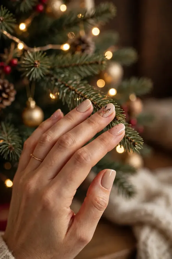 15 Christmas Nail Ideas So Pretty They Might Steal Santa’s Spotlight 5 image 173