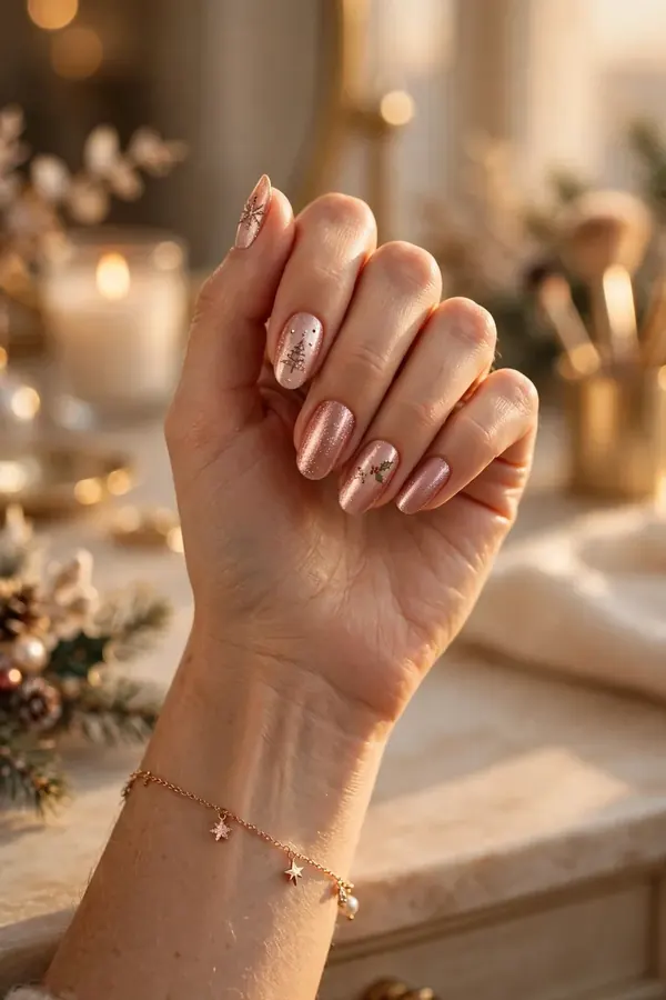 15 Christmas Nail Ideas So Pretty They Might Steal Santa’s Spotlight 6 image 174