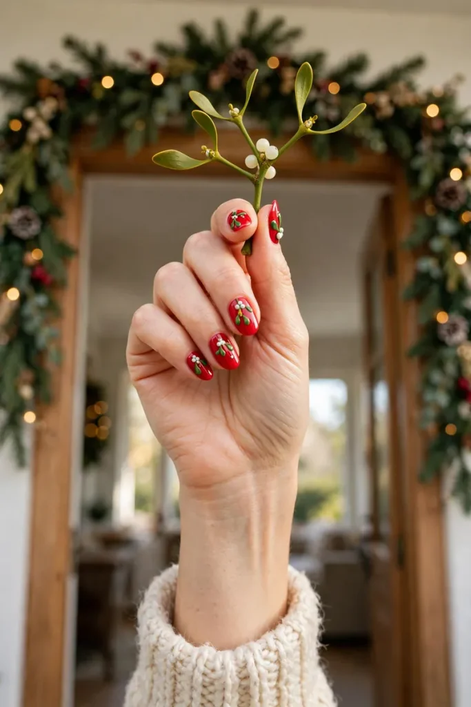 16 Red Christmas Nails That Look So Expensive, Nobody Will Guess Your Holiday Budget 11 image 195
