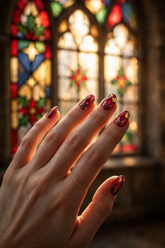 16 Red Christmas Nails That Look So Expensive, Nobody Will Guess Your Holiday Budget 10 image 196