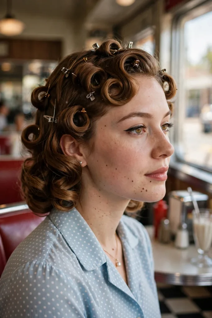 medhair 10 retro pin curls
