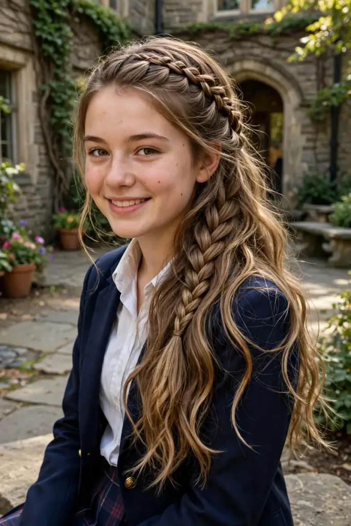school 12 waterfall braid