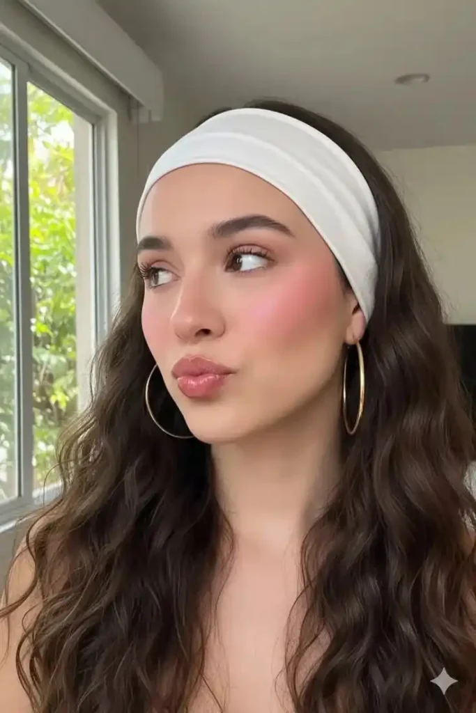 15 Teen Hairstyles Ideas That Make Everyday Hair Feel More Fun 13 A Headband with Loose Hair