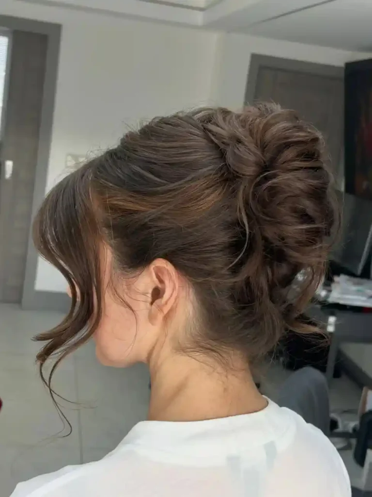 15 Teen Hairstyles Ideas That Make Everyday Hair Feel More Fun 7 A Messy Top Knot