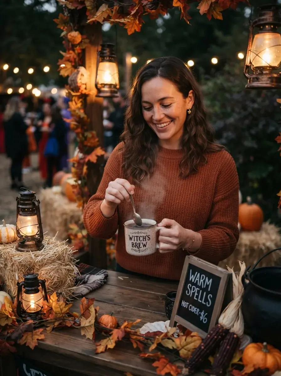 17 Halloween Activities Worth Actually Planning For 15 A build your own hot drink station self serve