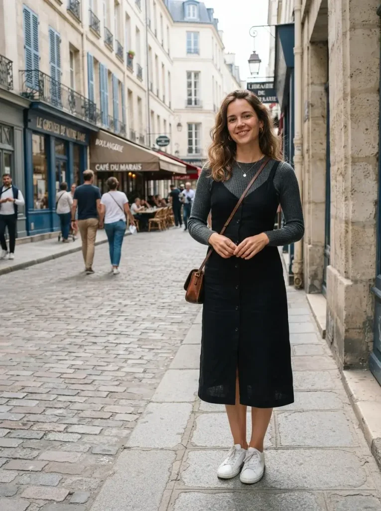 16 Fall Work Outfits, Built Around the One Piece You Decide On First 15 A fine merino knit layered under a sleeveless dress