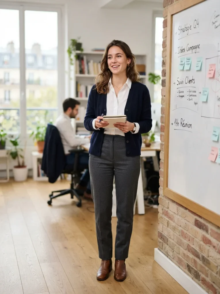 17 Office Fall Outfits, Scheduled Like a Real Tuesday 10 An Unscheduled Impromptu Meeting