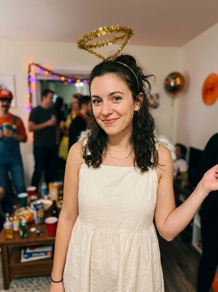 18 Last-Minute Halloween Costumes, Sorted by What You're Starting From 15 Angel Last Minute Halloween Costumes