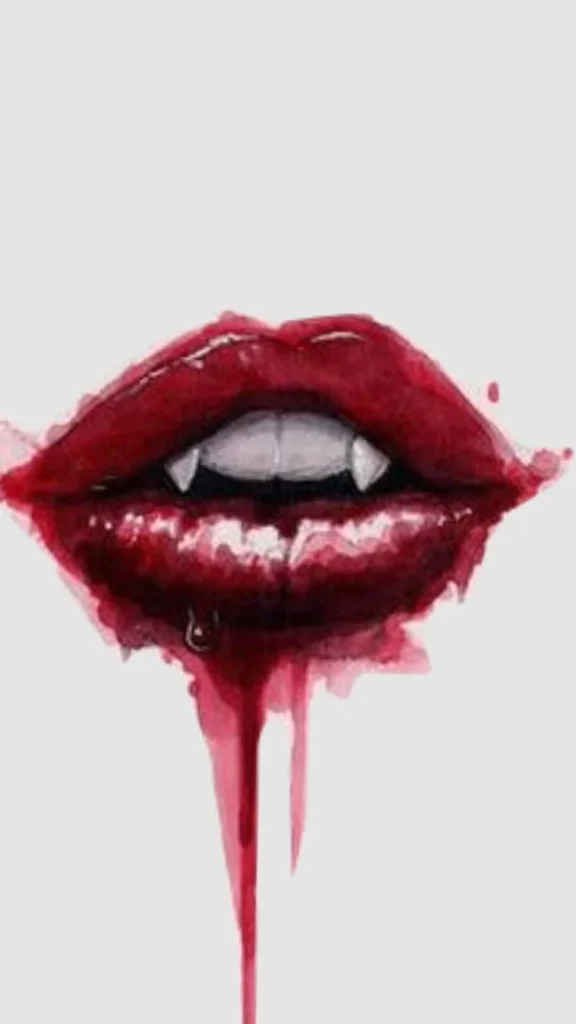 16 Halloween Makeup Looks That Turn a Simple Outfit Into a Whole Costume 12 Bloody Lip Illusion
