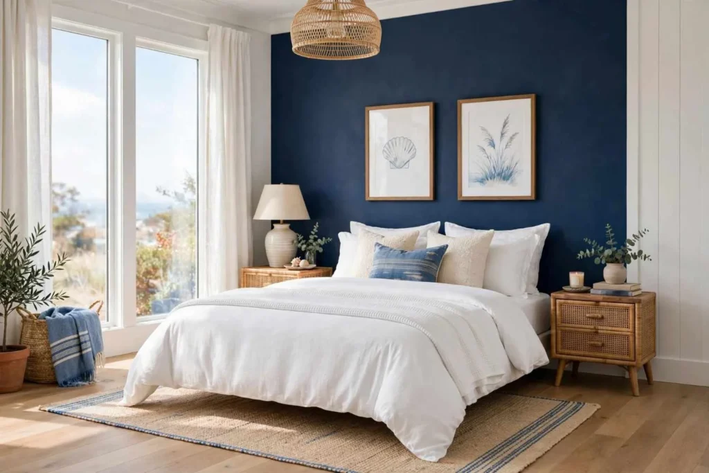 18 Blue Bedroom Ideas That Are Giving “Main Character Energy” Right Now 15 Blue Bedroom Ideas