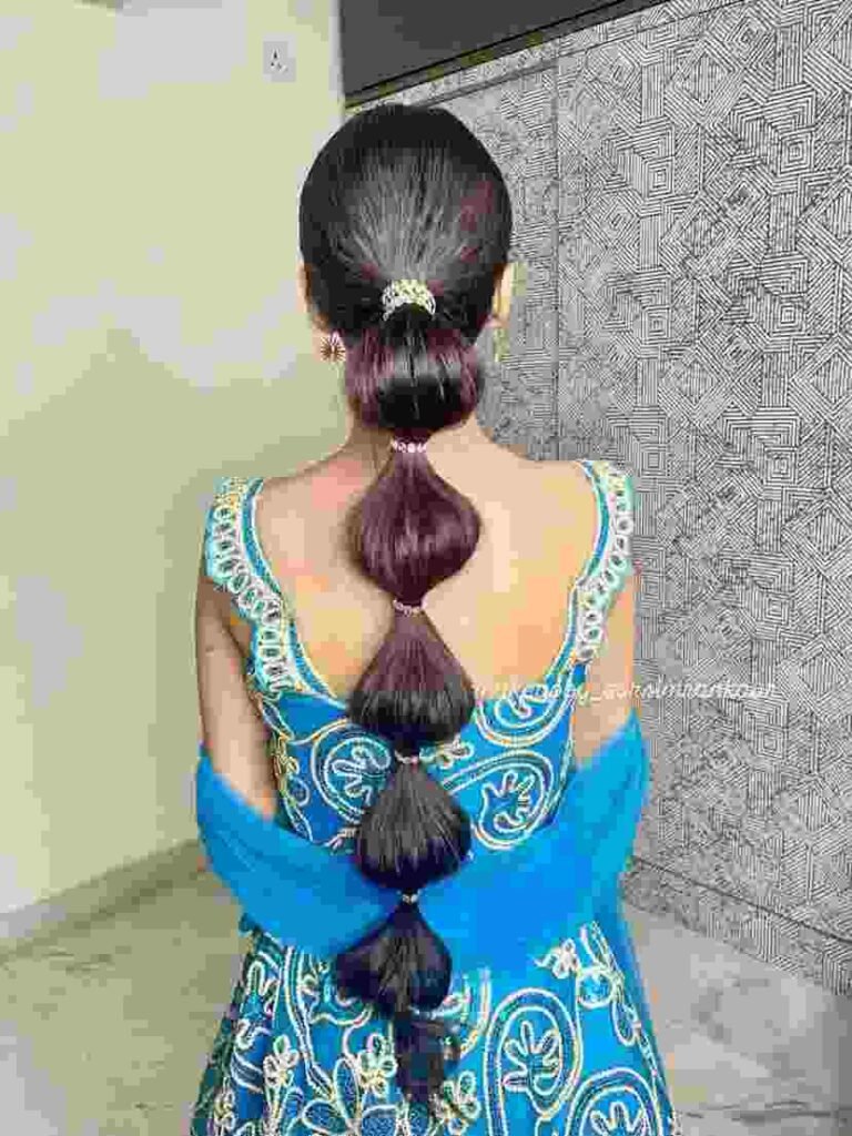 15 Teen Hairstyles Ideas That Make Everyday Hair Feel More Fun 6 Bubble Braids