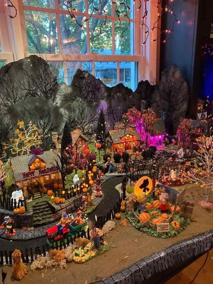17 Halloween Activities That Make Spooky Season Way More Fun 4 Build a Mini Haunted Village