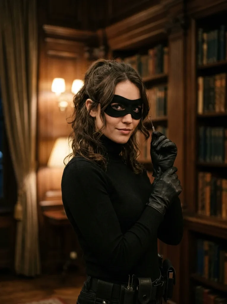 18 Last-Minute Halloween Costumes, Sorted by What You're Starting From 5 Cat Burglar Black Clothes of Last Minute Halloween Costumes