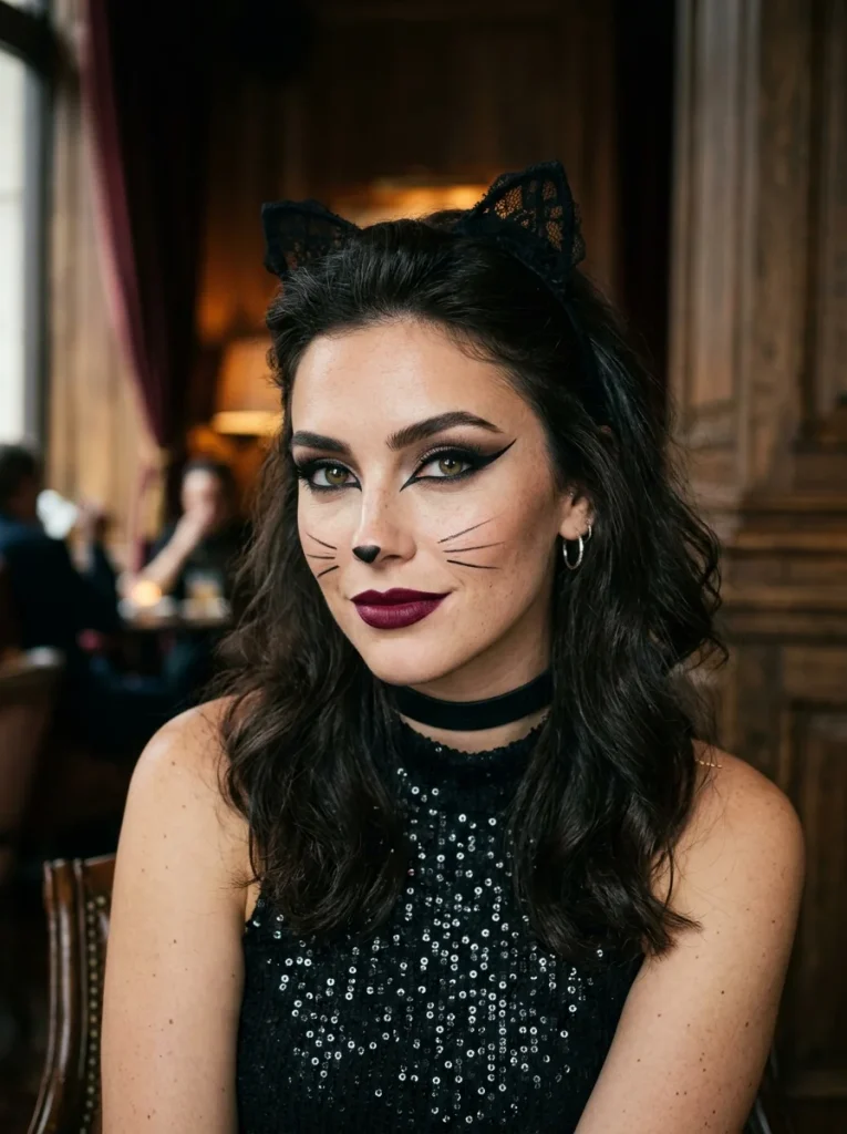 16 Halloween Makeup Looks, Sorted by How Much Time You Actually Have 12 Cat Woman Glam