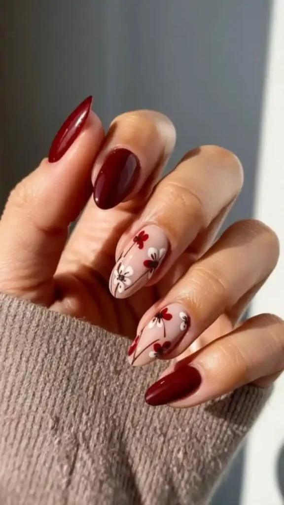 Red Fall Nails Are Having a Moment: 15 Red Fall Nails That Feel Perfect for the Season 7 Cherry Red Almond Nails
