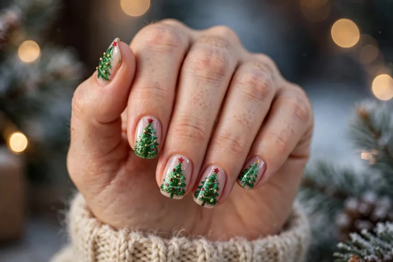 Christmas Tree Nails
