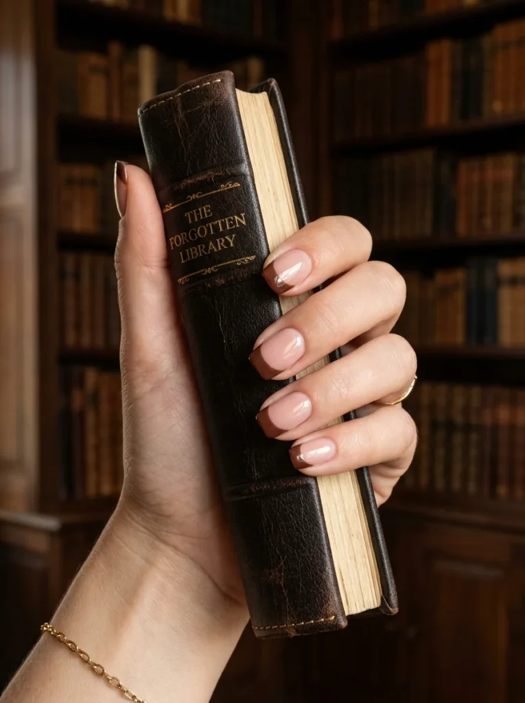 17 Short Fall Nails That Prove Less Length Means More Style This Season 9 Classic French with a Cocoa Tip short fall nails