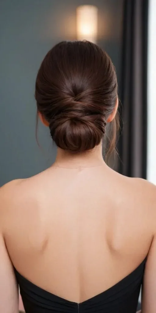 Make Busy Mornings Easier with 16 Work Hairstyles for Long Hair 2 Classic Low Bun