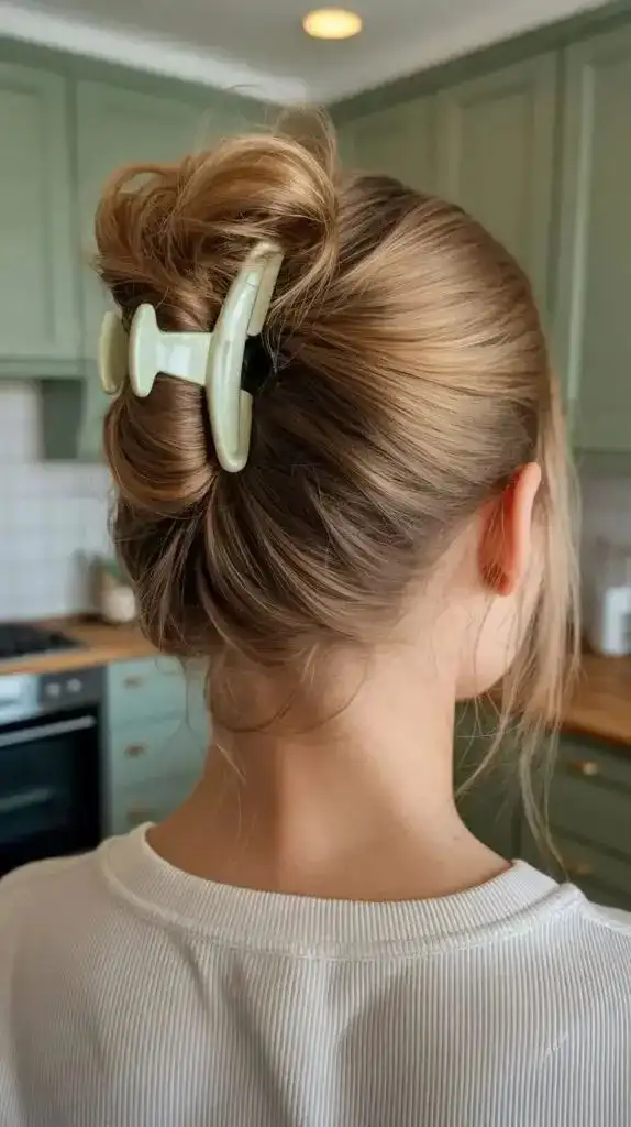 Love Is in the Hair: 15 Valentine's Day Hairstyles for Every Kind of Date 12 Claw Clip French Twist