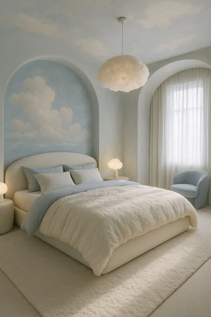 Your Bedroom Is Crying for a Glow-Up — 18 Trending Bedroom Ideas That'll Make You Never Want to Leave Your Bed 4 Cloud Bedroom