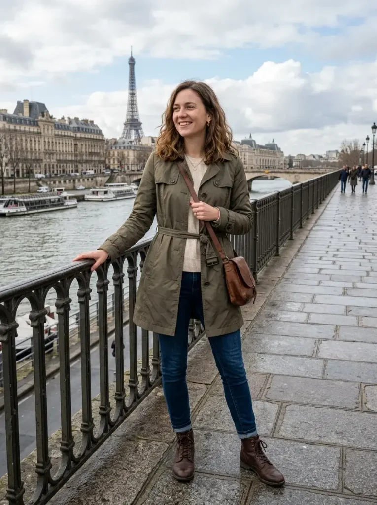 17 Fall Fashion Outfits That Will Instantly Upgrade Your Autumn Wardrobe 13 Comfortable Boots with a Packable Trench