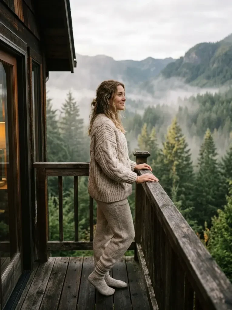 15 Casual Fall Outfits That Look Effortlessly Stylish for Everyday Days 15 Cozy Matching Knit Set