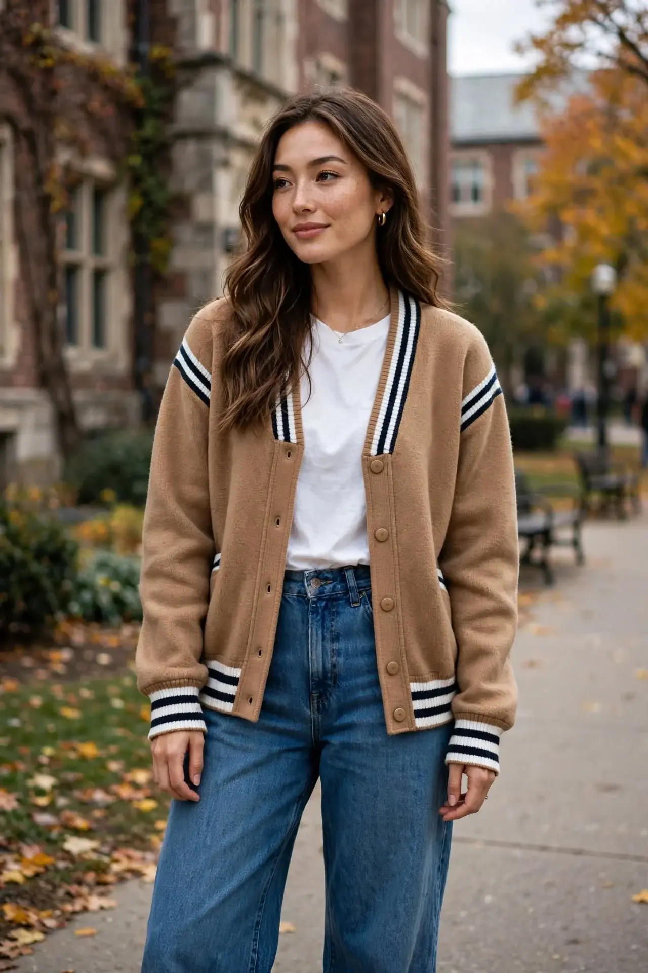 Cozy with a collegiate edge