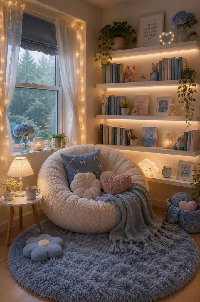 Your Bedroom Deserves This Glow-Up: 19 Cozy Bedroom Ideas That Make Every Night Feel Like a Luxury Staycation 5 Create a Reading Nook Corner