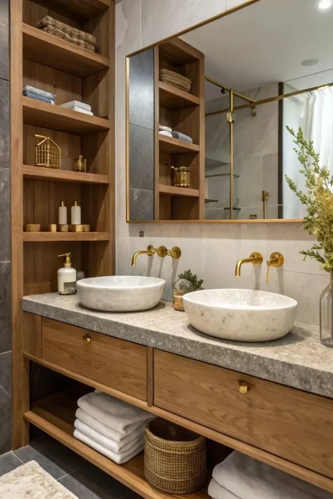 18 Bathroom Vanity Ideas That Are Giving “Pinterest Dream Home” Energy in 2026 18 Custom Built In Vanity
