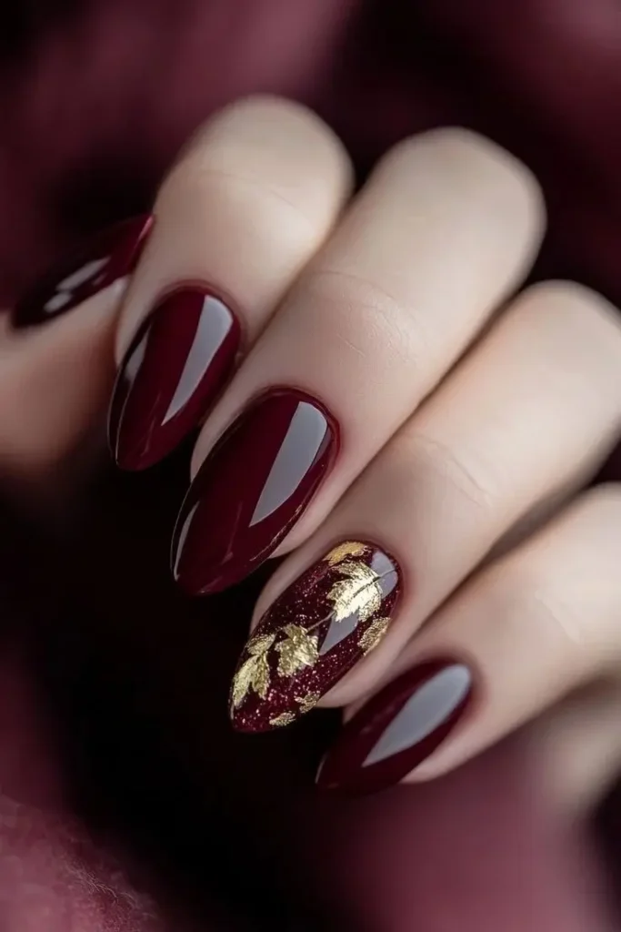 17 Brown Fall Nails That'll Make You Ditch Your Basic Nude Polish Forever 16 Deep Mahogany Nails